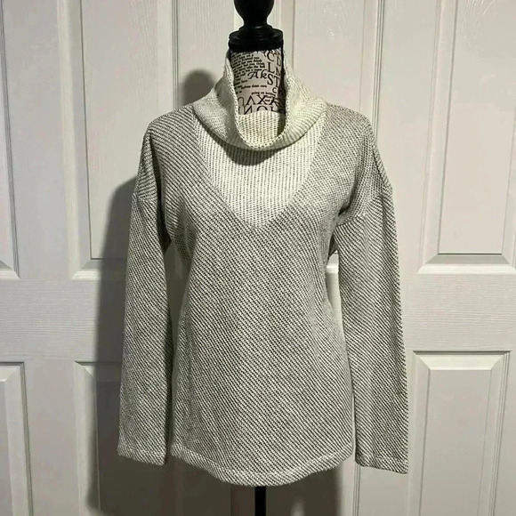 Sanctuary Dunaway Cowl Neck Pullover Sweater Milk - Picture 2 of 6